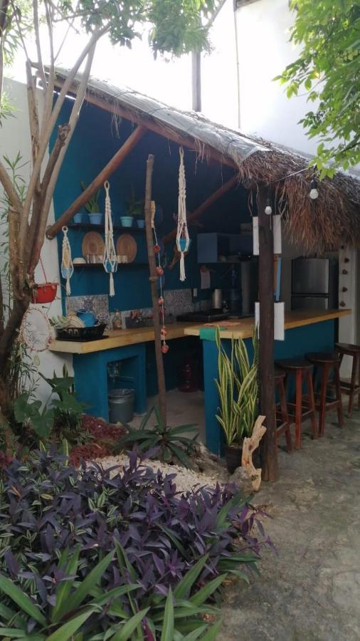 Hostal Jardin Mahahual Zewnętrze zdjęcie